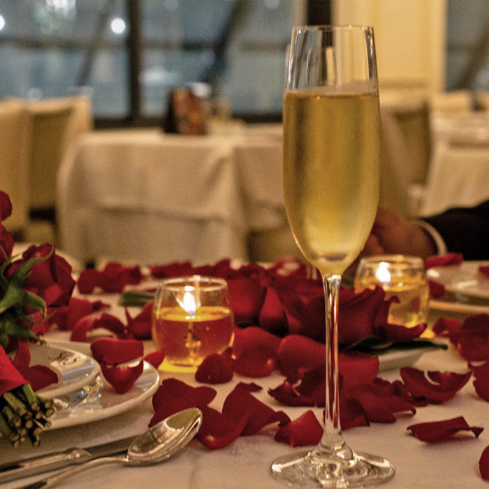 Romance, elegante, cena