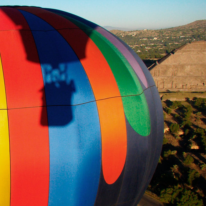 vuelo en globo, teotihuacán, vino
